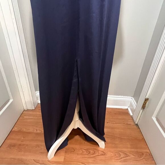 NWT Sachin + Babi Alli gown with puff sleeves in Cobalt blue women's size 8 - Picture 5 of 13